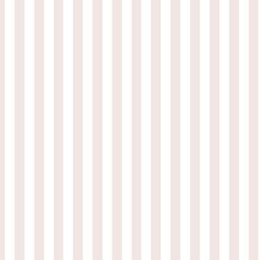 Vertical Bengal Stripe Pattern - Eggshell White and White
