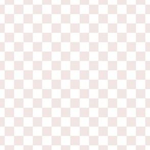 Checker Pattern - Eggshell White and White