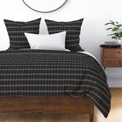 Outlander Plaid - Black, Dark Gray, Red and Yellow