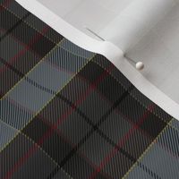 Outlander Plaid - Black, Dark Gray, Red and Yellow