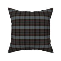 Outlander Plaid - Black, Dark Gray, Red and Yellow