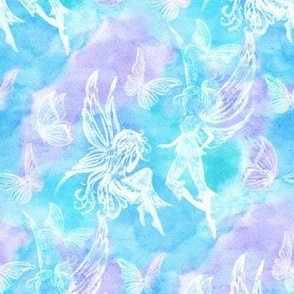 Pastel Fairycore Watercolor 