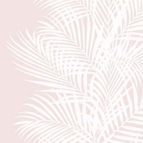 Frond Petal Pink and White