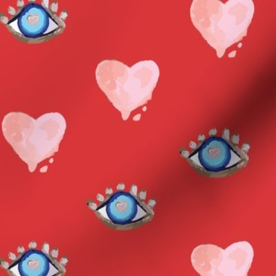 Valentines evil eyes hearts (hot orange)-01