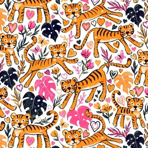 Happy Valentine Tigers