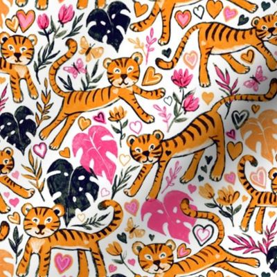 Happy Valentine Tigers - medium