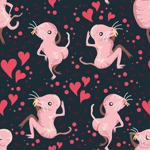 Naked Mole Rat Fabric, Wallpaper and Home Decor | Spoonflower