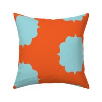 Orange Blue Moroccan