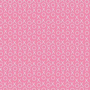 XOXO pink white