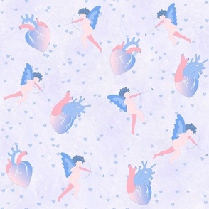 Valentines Blue hearts - Valentines 2022