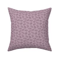 Scattered Hippo Outlines - hippo pink - small