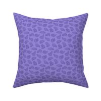 Scattered Hippo Outlines - violet - small