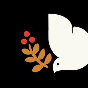 Peace Dove | Black