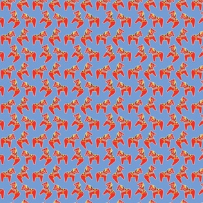 Red Dala pattern small