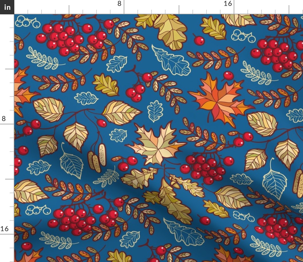 Christmas Fabric , Holly Fabric, Mistle Toe Fabric