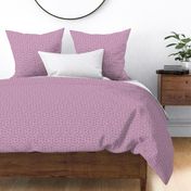 Scattered Hippo Outlines - dark pink - small