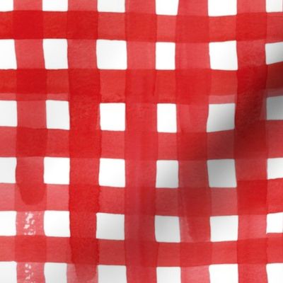 Christmas Fabric , Red, White , Striped, Check, Holiday Fabric, Winter Fabric