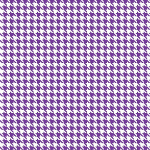 Purple Houndstooth