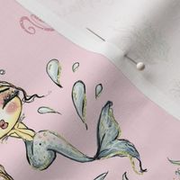 mermaid pink