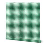 Forest/kelly Green Houndstooth