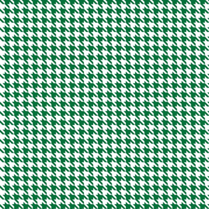 Forest/kelly Green Houndstooth