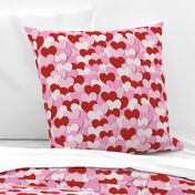 valentine's day - sweet hearts kitsch valentine - cute romantic fabric and wallpaper