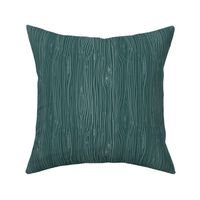 Wood Grain - Rich Blue Green