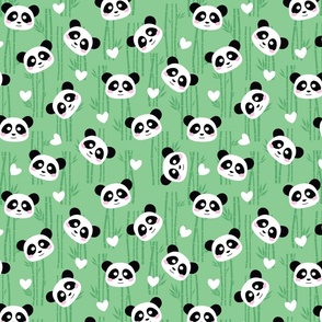 Kawai Panda with bamboo - M