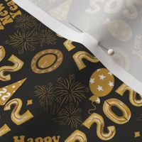 2022 Happy New Year fabric - New Years fabric - 2022