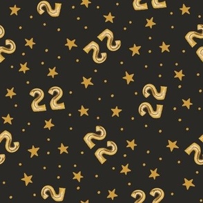 22 fabric - 2022 fabric, class of 22 fabric gold balloon fabric