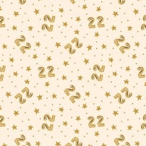 SMALL 22 fabric - 2022 fabric, class of 22 fabric gold balloon fabric