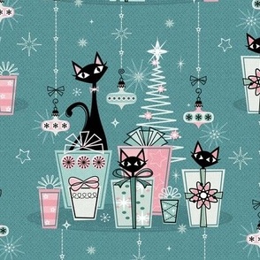 Vintage Kitty Christmas II - sxsf