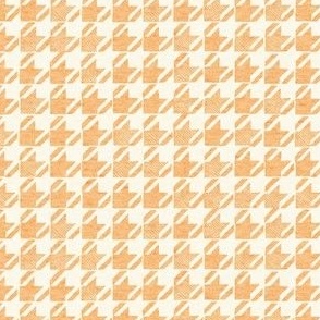 small // Modern Houndstooth in yellow and cream