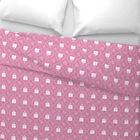 bunny love raspberry pink small