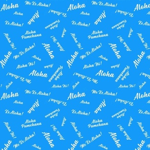 small-Aloha No!-bright blue
