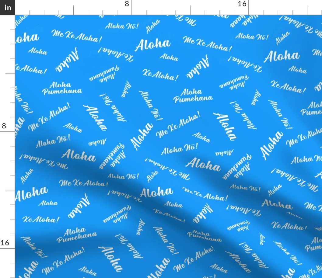 small-Aloha No!-bright blue