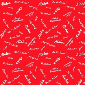 Aloha No!-red