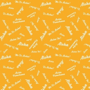 Aloha No!-gold