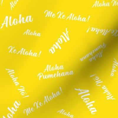 Aloha No!-yellow