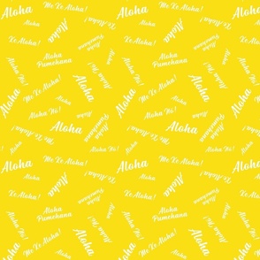 Aloha No!-yellow