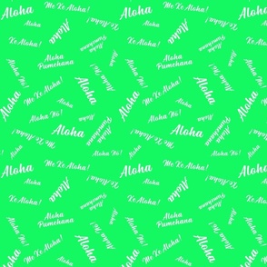 Aloha No!-lime