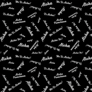 Aloha No!-black