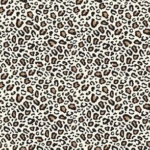 ( small ) Animal print, leopard print, brown, tan