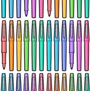 felt pens - school supplies - teacher pens - brights - LAD21