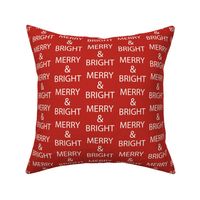 merry and bright quote