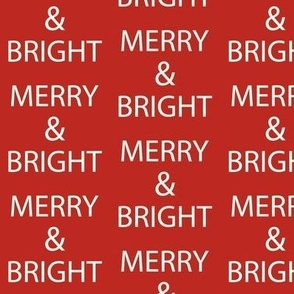 merry and bright quote