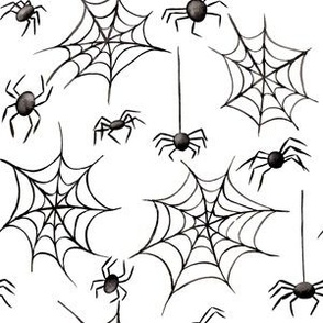Spiders and Webs - 6" repeat