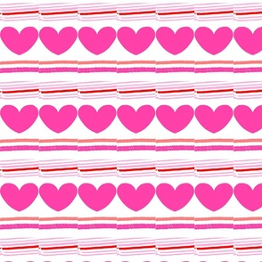 STRIPED HEARTS