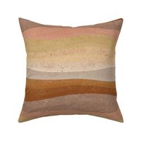 Textured Desert Hills Landscape, Warm Neutral by Brittanylane