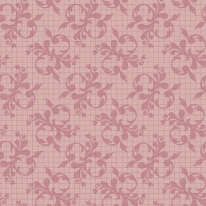 Sally Pattern Pale Pink